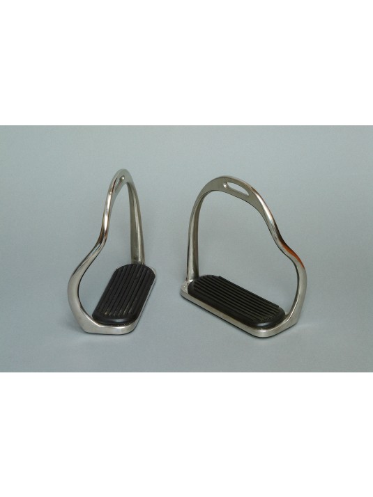 BENT. Bent Leg Stirrup Irons image 1